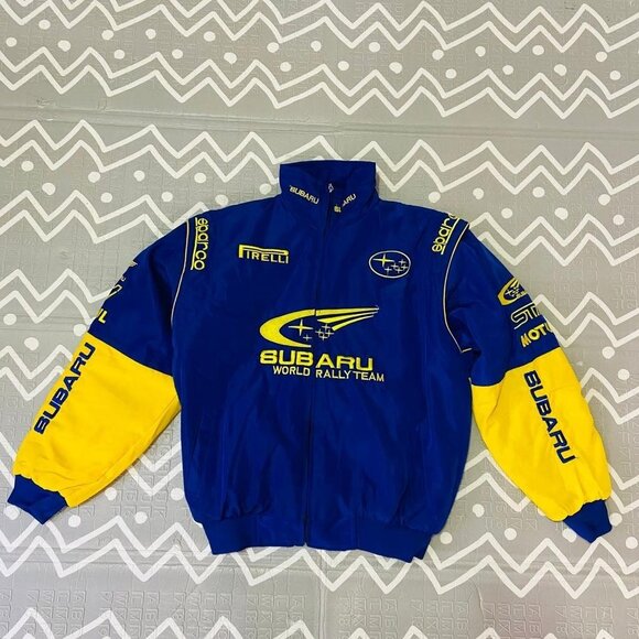 Other - Vintage retro subaru formula 1 embroidered racing graphic jacket